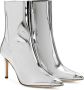 Giuseppe Zanotti Myka leren laarzen Zilver - Thumbnail 2