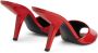 Giuseppe Zanotti Mystero 90 mm leren muiltjes Rood - Thumbnail 3