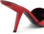 Giuseppe Zanotti Mystero 90 mm leren muiltjes Rood - Thumbnail 4