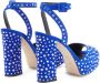 Giuseppe Zanotti New Betty sandalen verfraaid met kristallen Blauw - Thumbnail 3