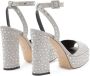 Giuseppe Zanotti New Betty sandalen met plateauzool Grijs - Thumbnail 3