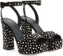 Giuseppe Zanotti New Betty sandalen met plateauzool Zwart - Thumbnail 2