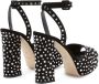 Giuseppe Zanotti New Betty sandalen met plateauzool Zwart - Thumbnail 3