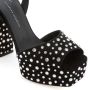 Giuseppe Zanotti New Betty sandalen met plateauzool Zwart - Thumbnail 4