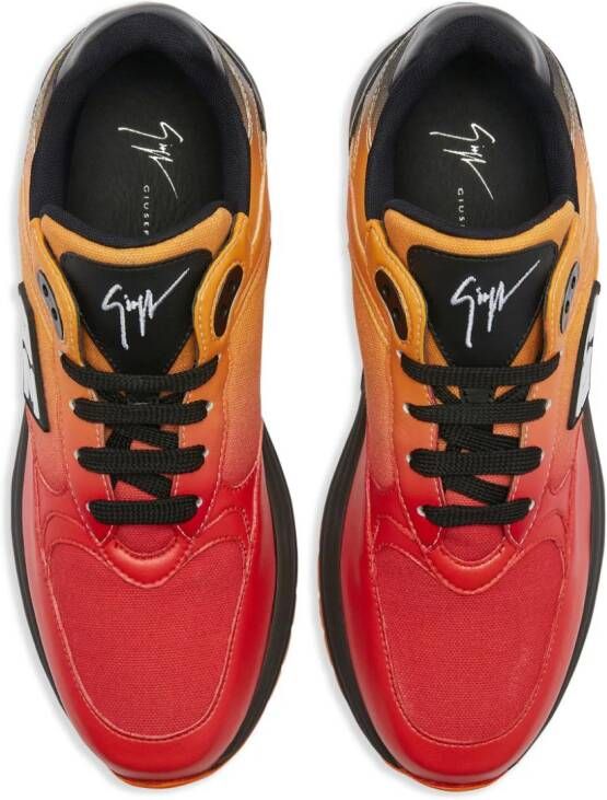 Giuseppe Zanotti New GZ Runner low-top sneakers Rood