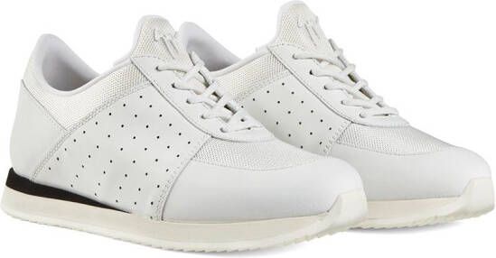 Giuseppe Zanotti New Jimi low-top hardloopsneakers Wit