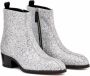 Giuseppe Zanotti New York enkellaarzen met glitter Metallic - Thumbnail 2