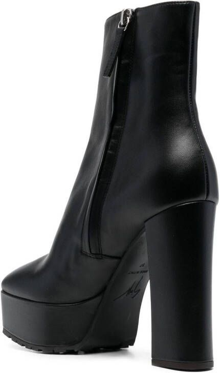 Giuseppe Zanotti NewYork enkellaarzen Zwart