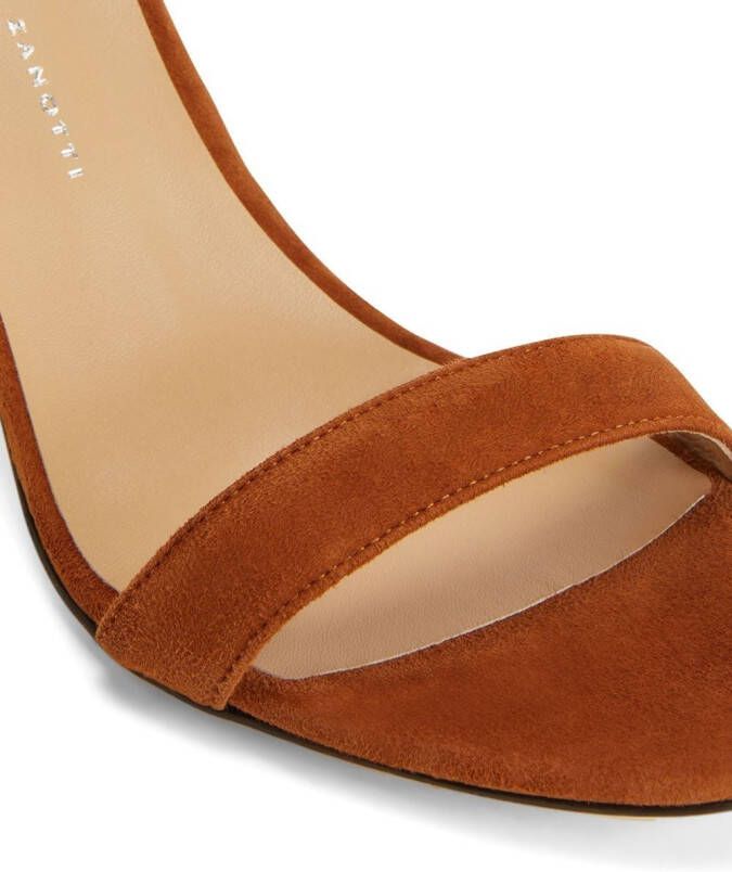 Giuseppe Zanotti Neyla sandalen met enkelbandje Bruin