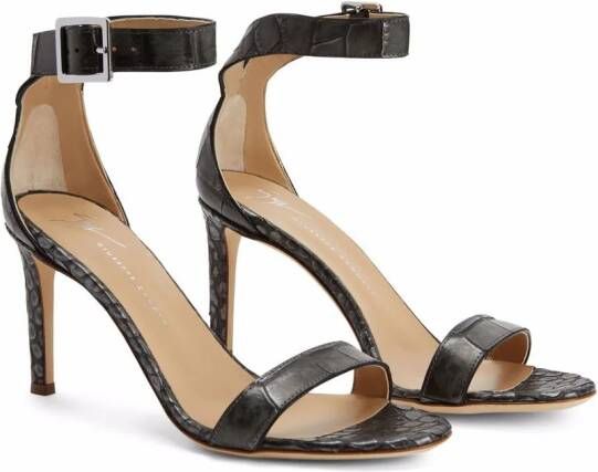 Giuseppe Zanotti Neyla sandalen Grijs