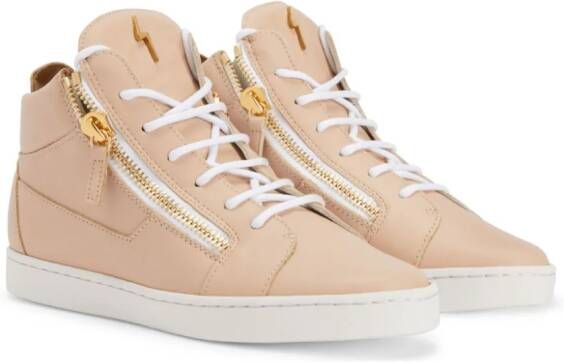 Giuseppe Zanotti Nicki leren sneakers Roze