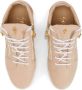 Giuseppe Zanotti Nicki leren sneakers Roze - Thumbnail 4