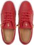 Giuseppe Zanotti Nicki leren sneakers Rood - Thumbnail 4