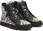 Giuseppe Zanotti Nicki leren sneakers Zwart - Thumbnail 2