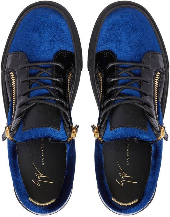 Giuseppe Zanotti Nicki low-top sneakers Blauw