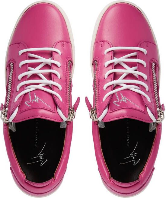 Giuseppe Zanotti Nicki low-top sneakers Roze