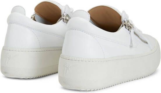 Giuseppe Zanotti Nicki low-top sneakers Wit