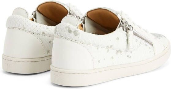 Giuseppe Zanotti Nicki low-top sneakers Wit