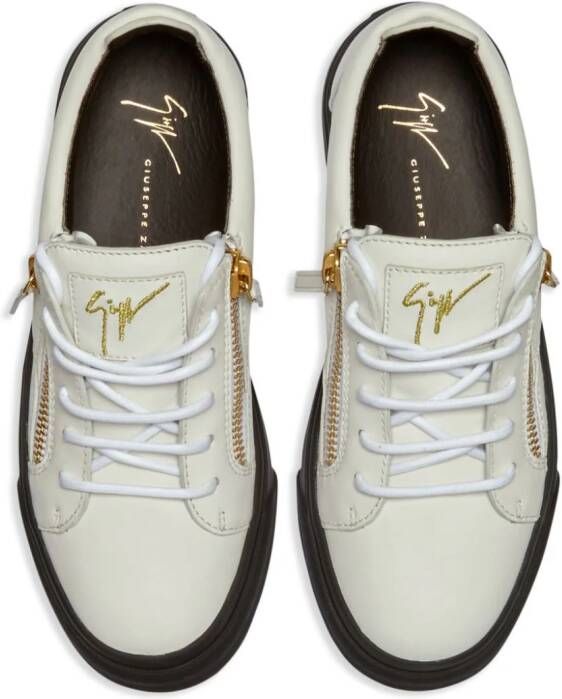 Giuseppe Zanotti Nicki low-top sneakers Wit