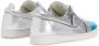 Giuseppe Zanotti Nicki leren sneakers Zilver - Thumbnail 3