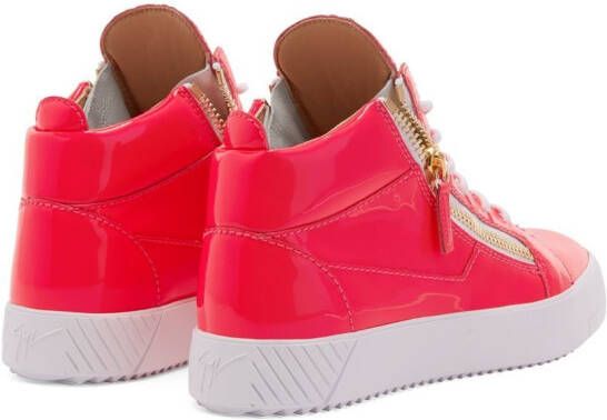 Giuseppe Zanotti Nicki mid-top sneakers Rood