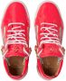 Giuseppe Zanotti Nicki mid-top sneakers Rood - Thumbnail 4