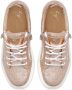 Giuseppe Zanotti Nicki sneakers met glitter Roze - Thumbnail 4