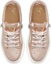 Giuseppe Zanotti Nicki sneakers met glitter Roze - Thumbnail 4