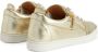 Giuseppe Zanotti Nicki sneakers met metallic-effect Goud - Thumbnail 3