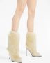 Giuseppe Zanotti Nicole leren laarzen Beige - Thumbnail 5