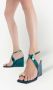 Giuseppe Zanotti Nihao ring sandalen Groen - Thumbnail 4