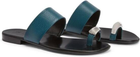 Giuseppe Zanotti Norbert sandalen met bandje Blauw