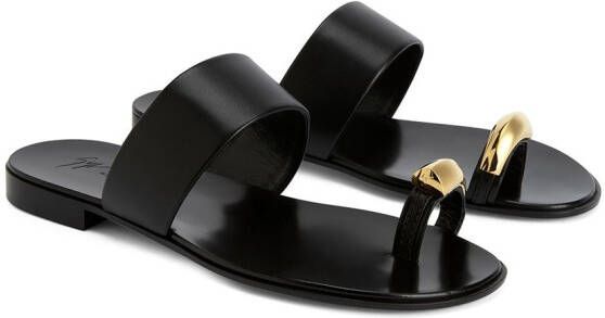 Giuseppe Zanotti Norbert sandalen Zwart