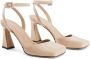 Giuseppe Zanotti Olivhe 85 mm leren sandalen Beige - Thumbnail 2