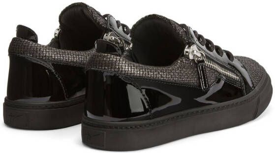 Giuseppe Zanotti Sneakers met vlakken Zwart