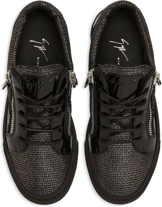 Giuseppe Zanotti Sneakers met vlakken Zwart