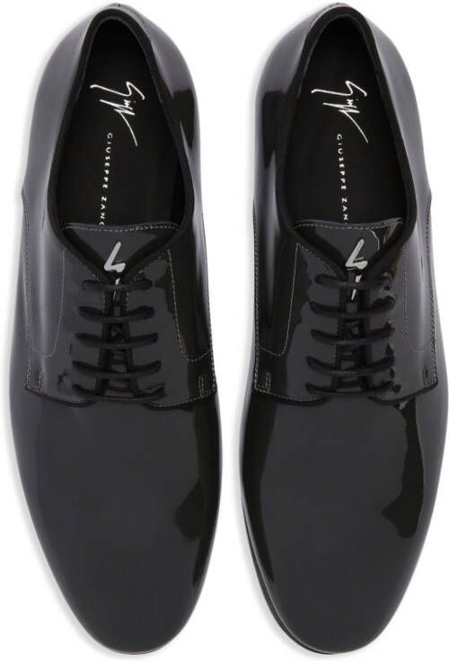 Giuseppe Zanotti Loafers van lakleer Grijs