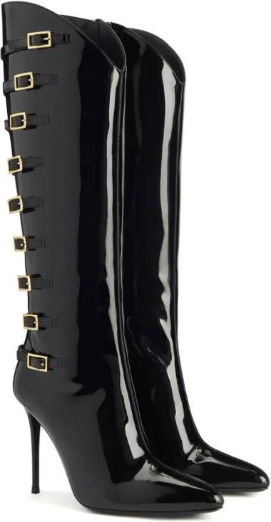 Giuseppe Zanotti Patthi laarzen Zwart