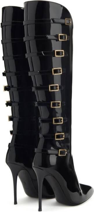 Giuseppe Zanotti Patthi laarzen Zwart