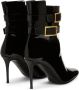 Giuseppe Zanotti Pearlie leren enkellaarzen Zwart - Thumbnail 3