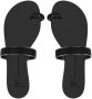 Giuseppe Zanotti Plexi sandalen met ring Zwart - Thumbnail 4