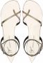 Giuseppe Zanotti Pris leren sandalen Goud - Thumbnail 4