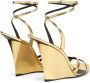 Giuseppe Zanotti Pris sandalen met sleehak Goud - Thumbnail 3