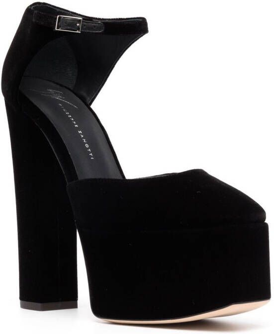 Giuseppe Zanotti Pumps met blokhak Zwart