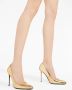 Giuseppe Zanotti Pumps met lakleren hak Goud - Thumbnail 5