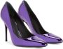 Giuseppe Zanotti Pumps met lakleren hak Paars - Thumbnail 2