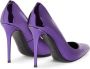 Giuseppe Zanotti Pumps met lakleren hak Paars - Thumbnail 3