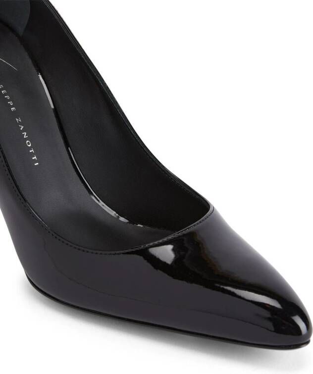 Giuseppe Zanotti Pumps met lakleren hak Zwart