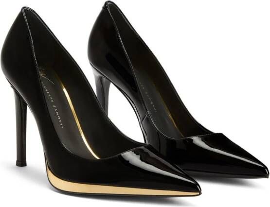 Giuseppe Zanotti Pumps met metallic-effect Zwart