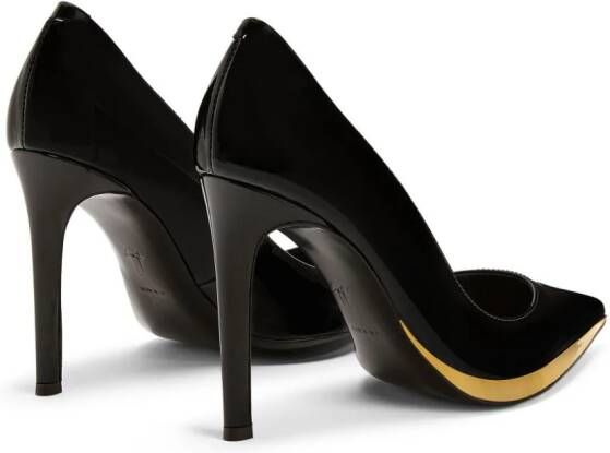 Giuseppe Zanotti Pumps met metallic-effect Zwart